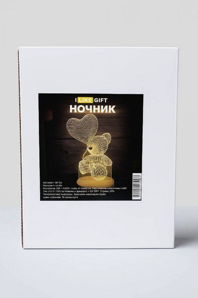 Ночник ILikeGift Bear and balloon / 149-043