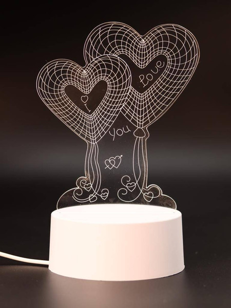 Ночник ILikeGift Heart Balloons / 149-056 - фото