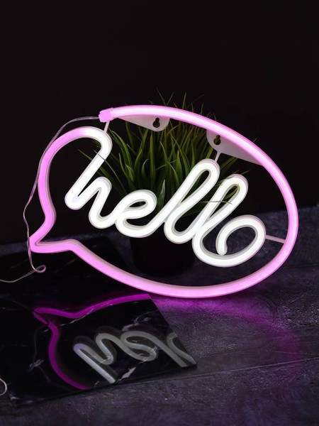 Ночник ILikeGift Hello inscription / 151-2022092