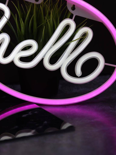 Ночник ILikeGift Hello inscription / 151-2022092