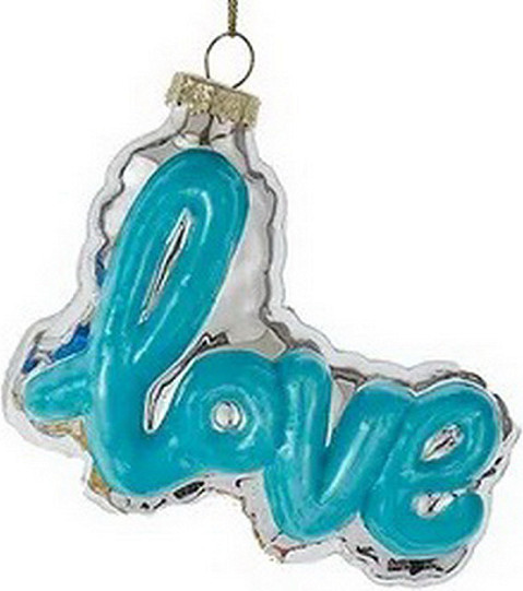 Елочная игрушка Kurt S. Adler Kurt Christmas 2024 Love / T3584_2 - фото