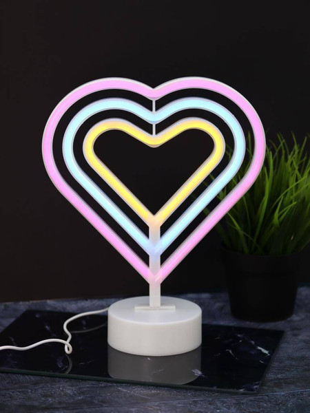 Ночник ILikeGift Native hearts / 151-2022099 - фото