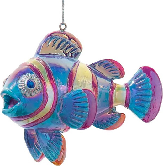 Елочная игрушка Kurt S. Adler Kurt Christmas 2024 Рыба-клоун / E0984_1 - фото