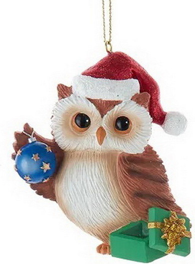 Елочная игрушка Kurt S. Adler Kurt Christmas 2024 Сова / A2350_2 - фото