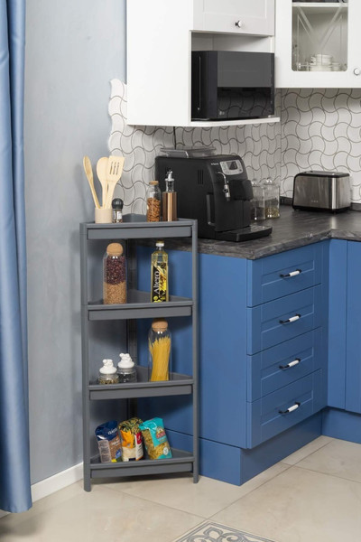 Этажерка Violet Vikea угловая 4-х ярусная / 783418