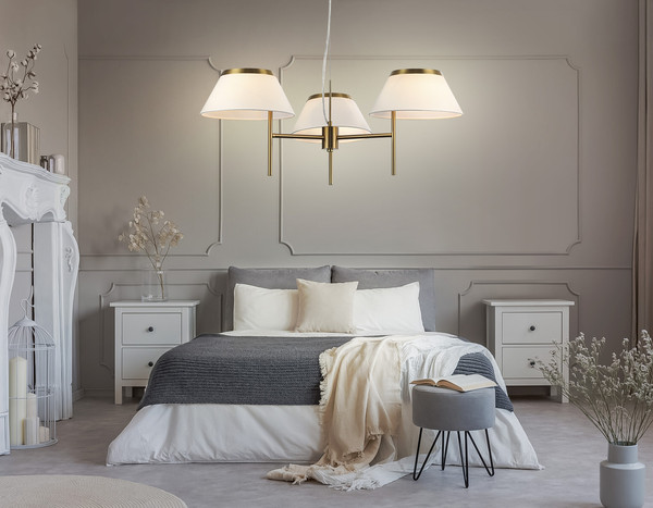 Люстра Ambrella LH72471/3 BS/WH