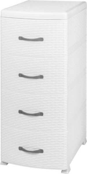 Комод пластиковый Violet Ротанг / 35706 - фото