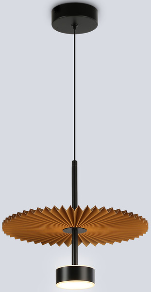 Потолочный светильник Ambrella LH72607 BK/CF - фото