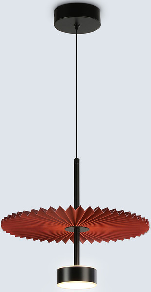 Потолочный светильник Ambrella LH72613 BK/RD - фото