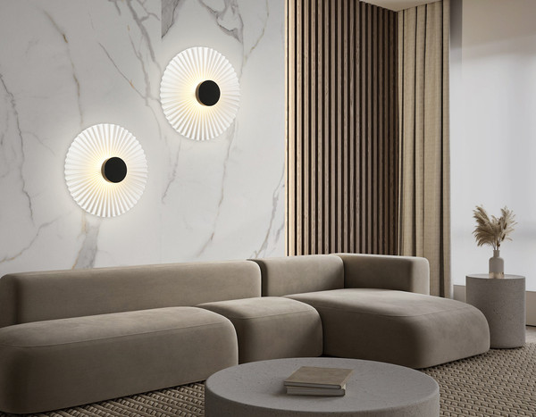 Светильник Ambrella LH72641 BK/WH