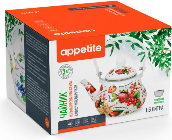 Чайник Appetite Ягодный микс FT11-BM