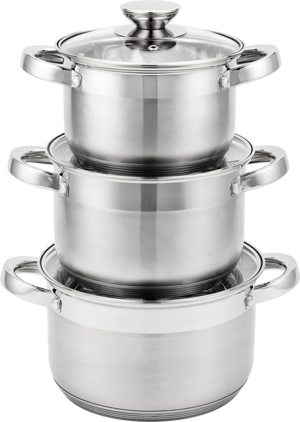 Набор кастрюль Appetite Silver WT20SET1