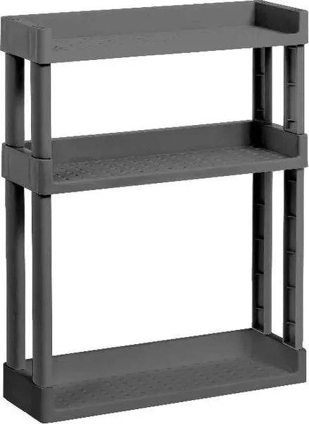 Полка для ванной Violet Vikea навесная 3-х ярусная / 789318 - фото