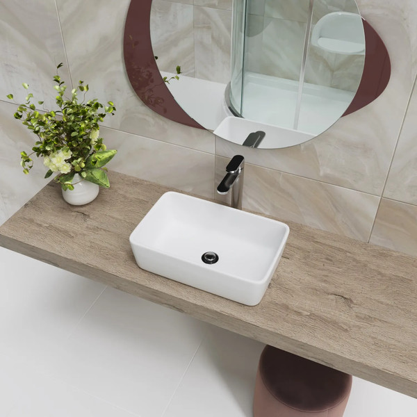 Комплект мебели для ванной Lauter Adri тумба, столешница, раковина 21674A