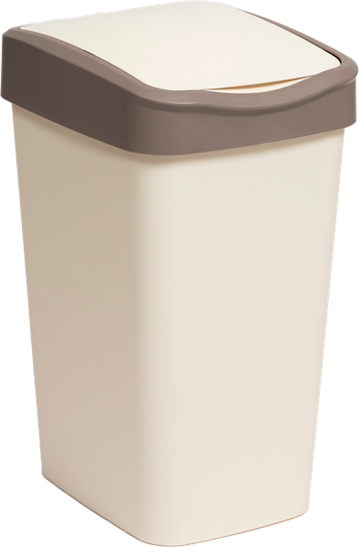 Набор мусорных ведер Violet Tandem с подвижной крышкой / 841826 - фото