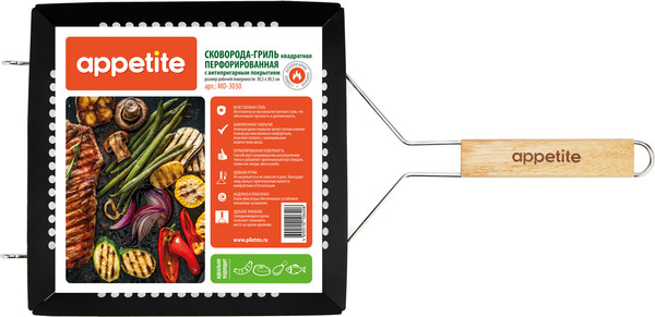 Сковорода-гриль Appetite MD-3030