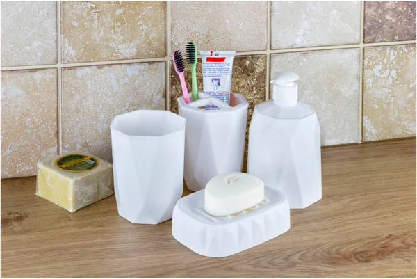 Стакан для зубной щетки и пасты Idea Призма / М 2241