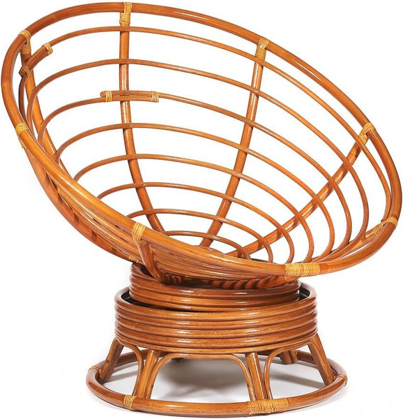 Кресло-качалка Tetchair Papasan 23/01 B с подушкой
