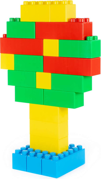 Конструктор Полесье Строитель XL / 93664