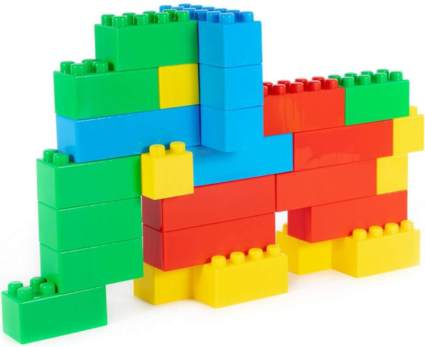 Конструктор Полесье Строитель XL / 93664