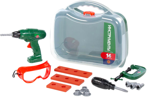 Набор инструментов игрушечный Полесье №59 / 92810 - фото