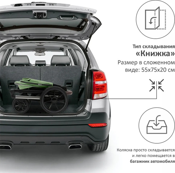 Детская универсальная коляска Sweet Baby 2в1 Ricci Mint