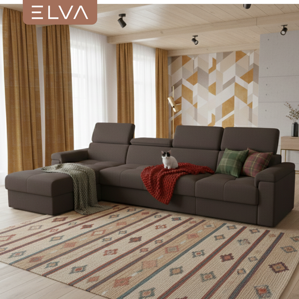 Диван угловой ELVA Вито А4Л-К1С-Д2С-К6С-А4П правый