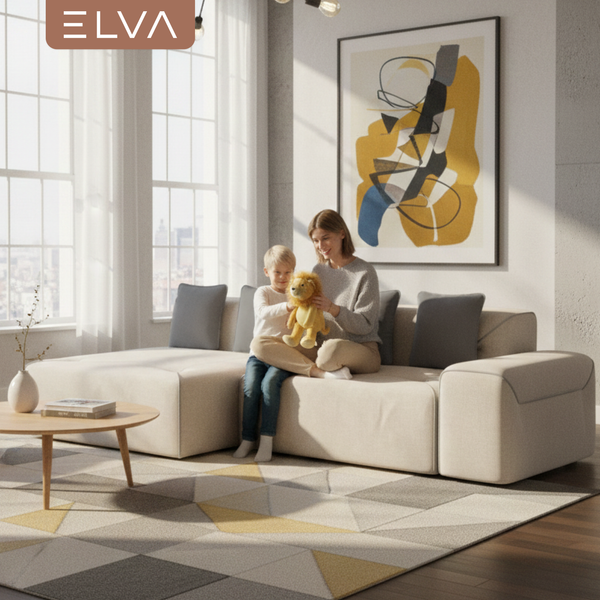 Диван угловой ELVA Порту К8Л-Т2С-А4П левый