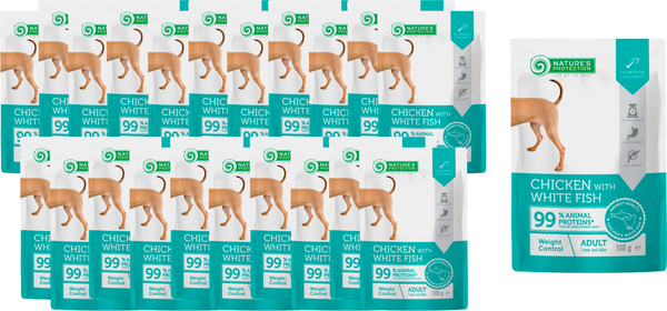 Влажный корм для собак Nature's Protection Adult Weight Control С кур., бел. рыб./ NPUPF63661 - фото