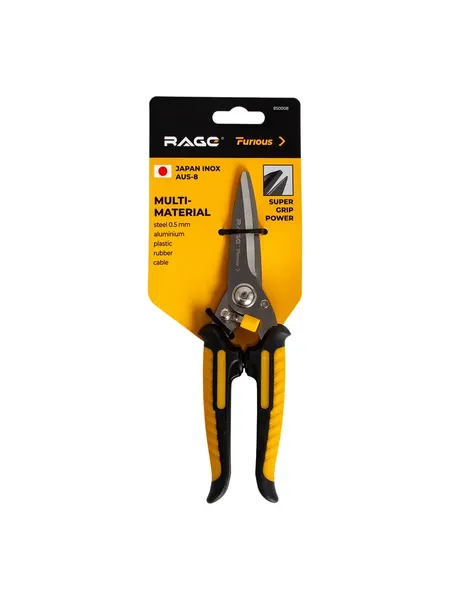 Ножницы по металлу Rage Furious / 850008 - фото