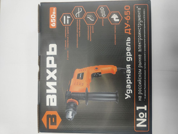 Дрель Вихрь ДУ-650 (72/8/1)