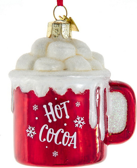 Елочная игрушка Kurt S. Adler Christmas 2025 Горячий шоколад / NB1839 - фото