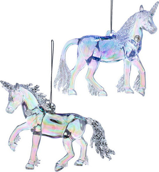 Елочная игрушка Kurt S. Adler Christmas 2025 Единорог / T3436