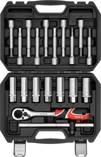 Трещотка Yato YT-06282 (19пр) - фото