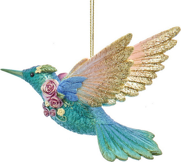 Елочная игрушка Kurt S. Adler Christmas 2025 Колибри / E1125_1 - фото