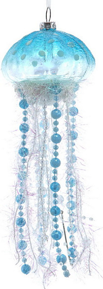 Елочная игрушка Kurt S. Adler Christmas 2025 Медуза Светящаяся / D4646_1 - фото