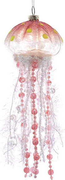 Елочная игрушка Kurt S. Adler Kurt Christmas 2025 Медуза Светящаяся / D4646_2 - фото