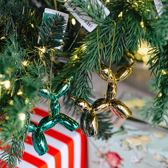 Елочная игрушка Kurt S. Adler Christmas 2025 Надувная собака / ZCIKA2514