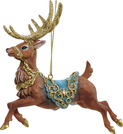 Елочная игрушка Kurt S. Adler Christmas 2025 Олень / E1093 - фото