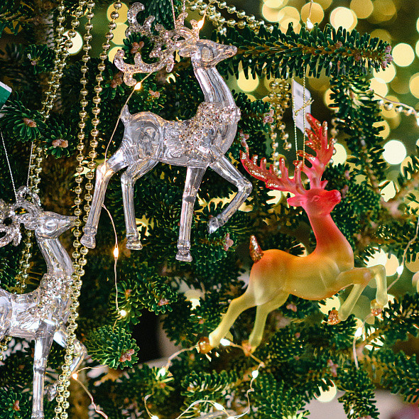 Елочная игрушка Kurt S. Adler Christmas 2025 Олень / T3789