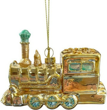 Елочная игрушка Kurt S. Adler Christmas 2025 Поезд / ZCI25265 - фото