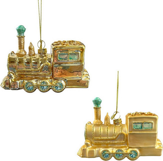 Елочная игрушка Kurt S. Adler Christmas 2025 Поезд / ZCI25265