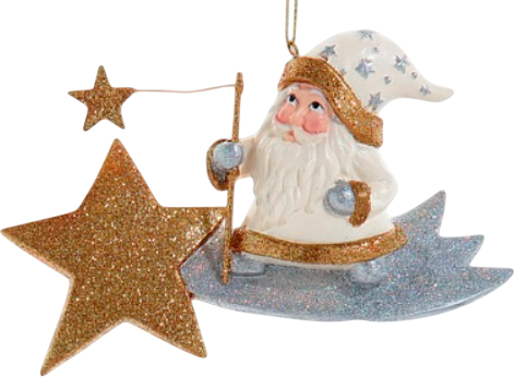 Елочная игрушка Kurt S. Adler Christmas 2025 Санта / D4678 - фото