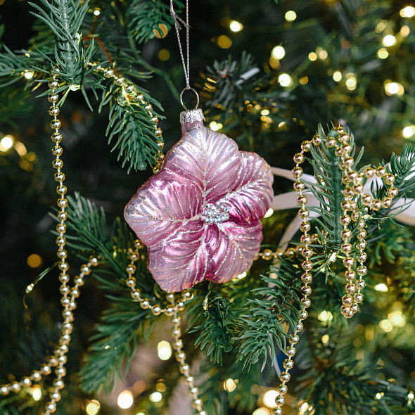 Елочная игрушка Kurt S. Adler Christmas 2025 Цветок / ZCI25219