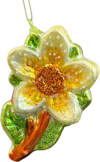 Елочная игрушка Kurt S. Adler Christmas 2025 Цветок / ZCI25222 - фото