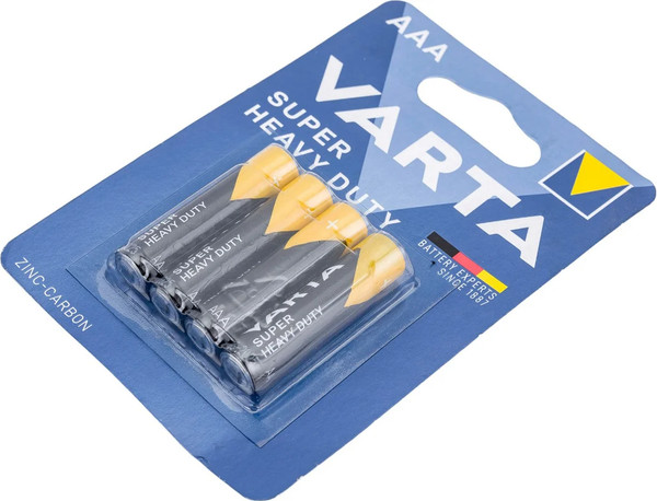Комплект батареек Varta Superlife Heavy Duty AAA/R03 / 2003101414