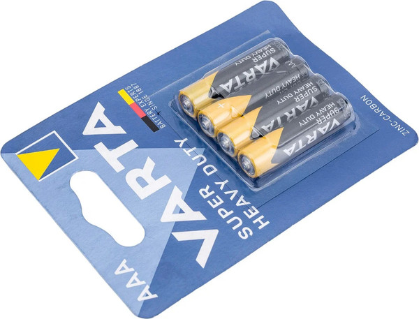 Комплект батареек Varta Superlife Heavy Duty AAA/R03 / 2003101414