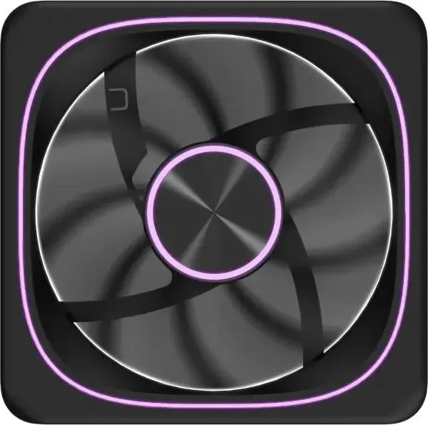 Вентилятор для корпуса Formula Air Fusion 1 BK Reverse ARGB - фото