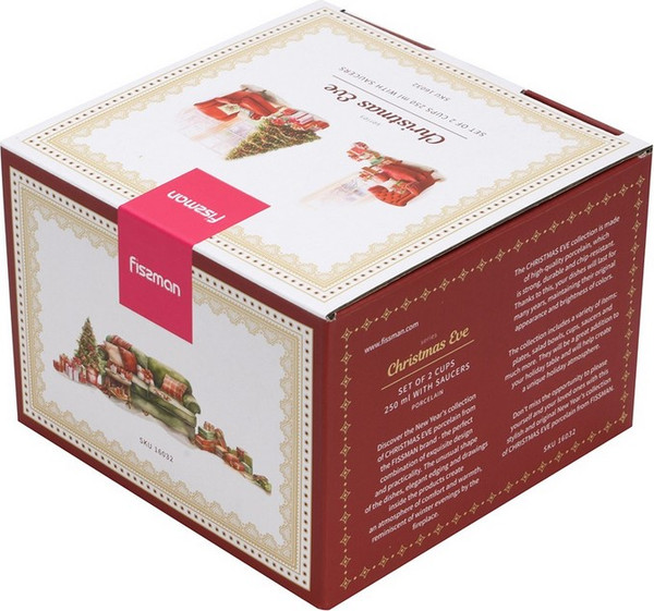 Набор для чая/кофе Fissman Christmas Eve / 16032