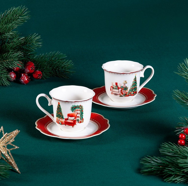 Набор для чая/кофе Fissman Christmas Eve / 16032